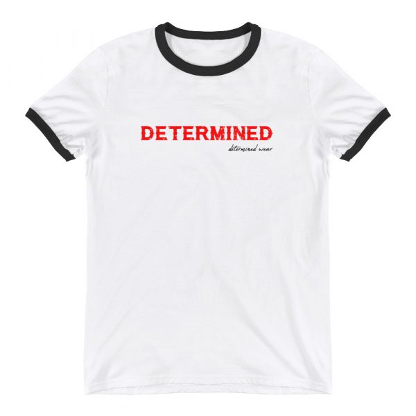 Determined Ringer T-Shirt - Image 2