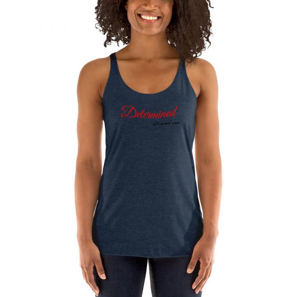 Determined Women's Racerback Tank - Image 4