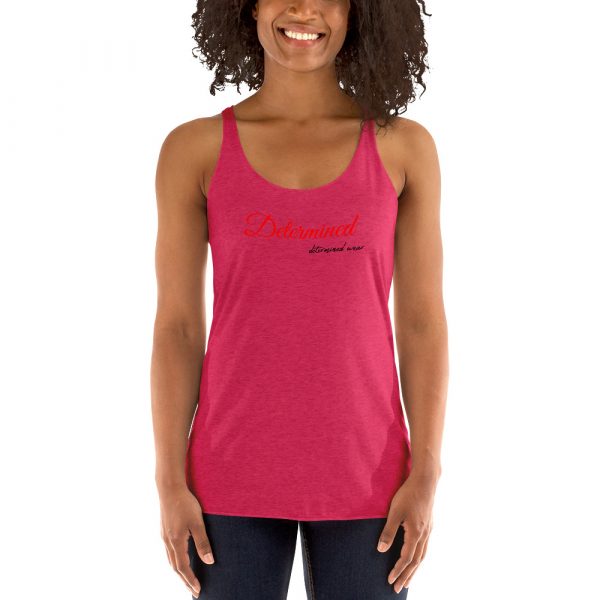 Determined Women's Racerback Tank - Image 8