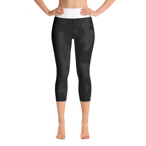 DTG FITNESS Camo Capri Leggings - Image 2