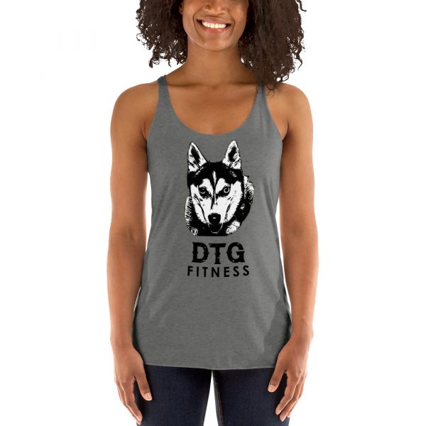 DTG Fitness Wolf- Women's Racerback Tank - Image 4