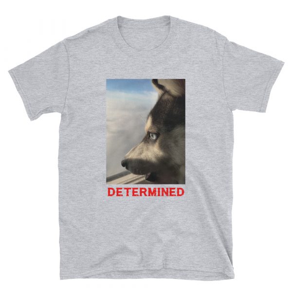 Determined Wolf Short-Sleeve Unisex T-Shirt - Image 4