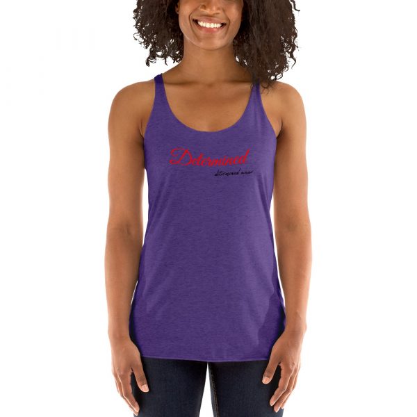 Determined Women's Racerback Tank - Image 5