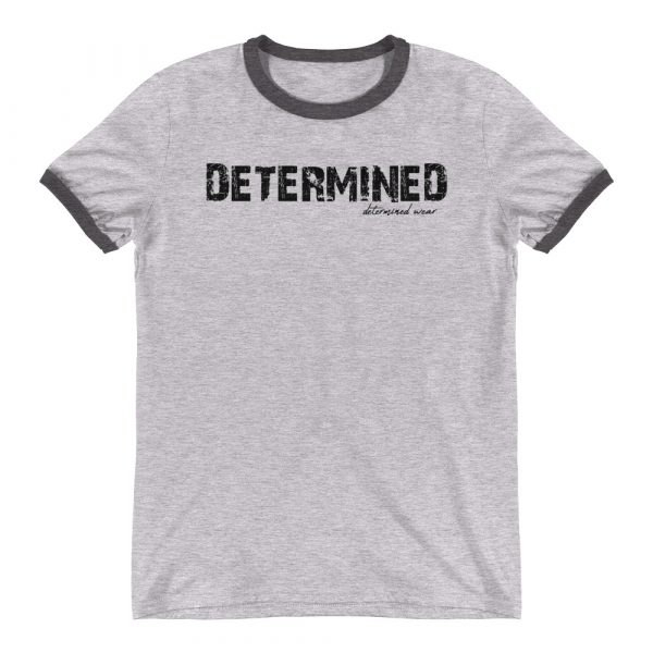 Determined Ringer T-Shirt - Image 3