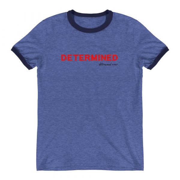 Determined Ringer T-Shirt - Image 3
