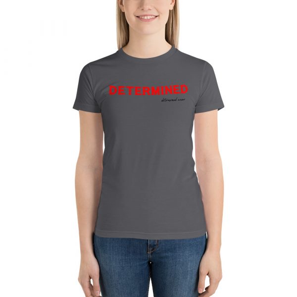 Determined Short Sleeve Women's T-shirt - Image 4