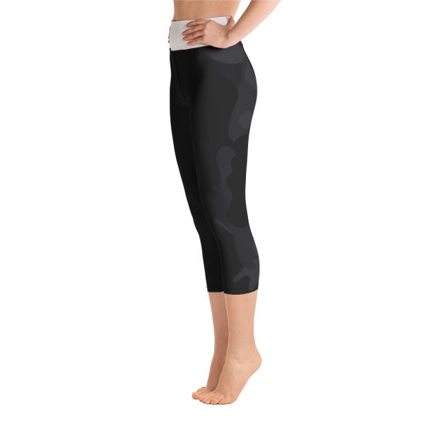 DTG FITNESS Camo Capri Leggings - Image 3