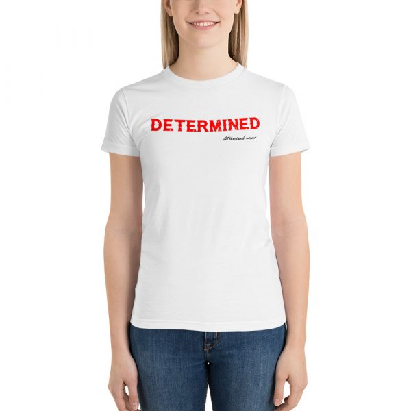 Determined Short Sleeve Women's T-shirt - Image 2