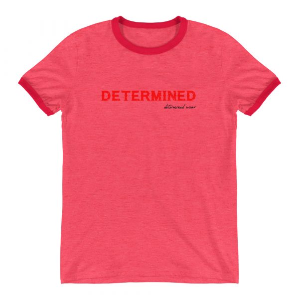 Determined Ringer T-Shirt - Image 4