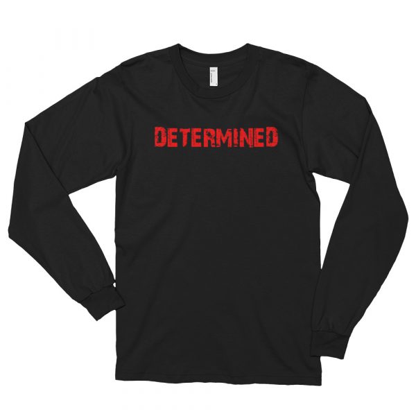 Determined Long sleeve t-shirt (unisex) - Image 2
