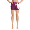 Pink Determined Yoga Shorts