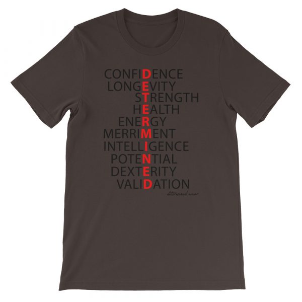 Determined Short-Sleeve Unisex T-Shirt - Image 3