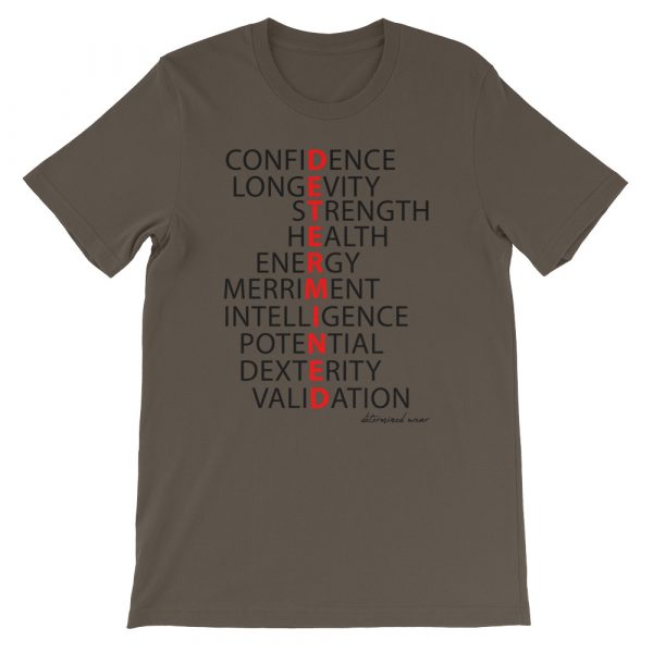 Determined Short-Sleeve Unisex T-Shirt - Image 4