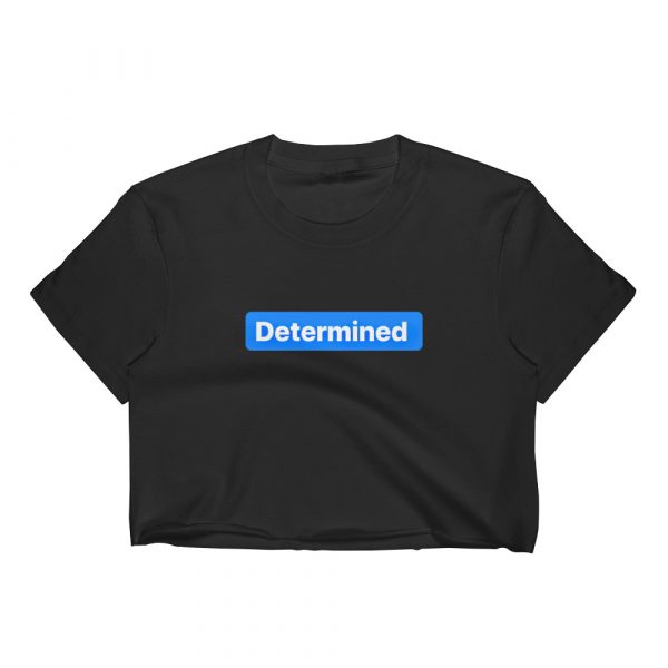 Determined Block Women's Crop Top - Image 2