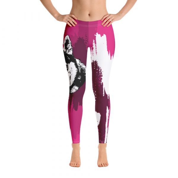 Pink Wolf Leggings