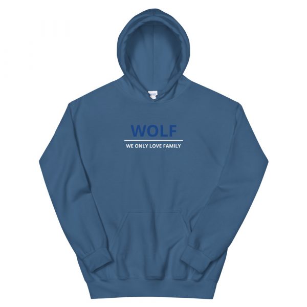 wo only love family  Hoodie - Image 5