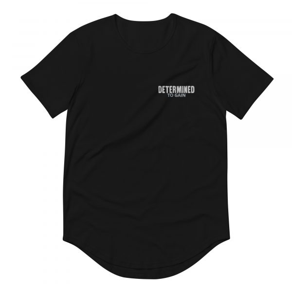 Men's Curved Hem  DTG T-Shirt