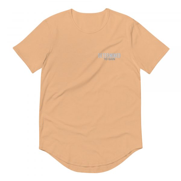 Men's Curved Hem  DTG T-Shirt - Image 5