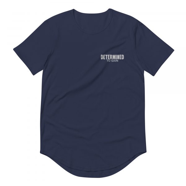 Men's Curved Hem  DTG T-Shirt - Image 3