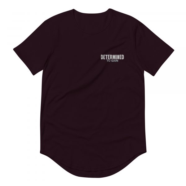 Men's Curved Hem  DTG T-Shirt - Image 2
